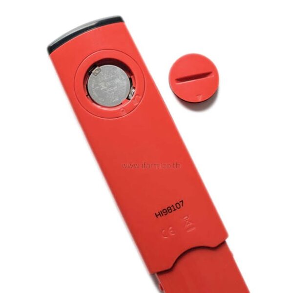 เครื่องวัดค่า pH น้ำ Hanna ที่ใส่ถ่าน